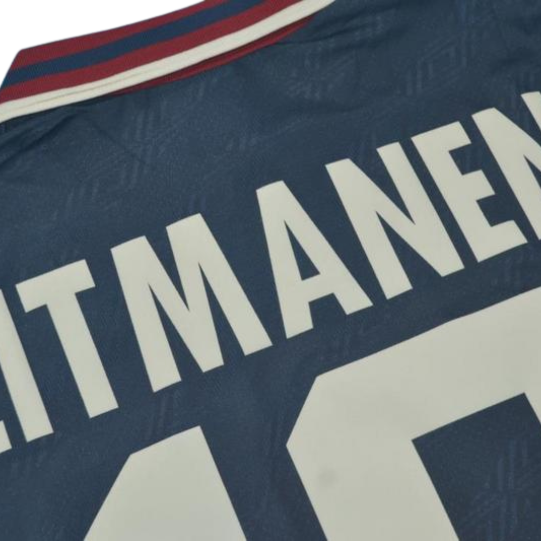 Camisa Retrô Ajax Away 94/95 "Litmanen" Nº 10