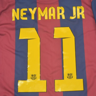 Camisa Retrô Barcelona Home 14/15 "Neymar Jr." Nº 11