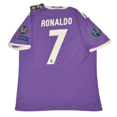 Camisa Retrô Real Madrid Away 16/17 "Ronaldo" Nº 7