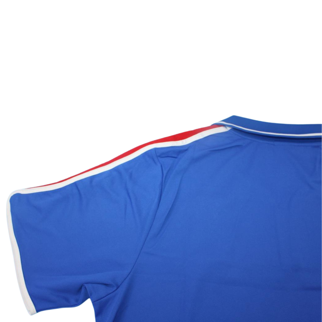 Camisa Retrô França Home Final Versão UEFA Europameisterschaft 2000 "Zidane" N°10