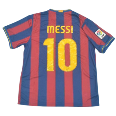 Camisa Retrô Barcelona Home 09/10 "Messi" Nº 10