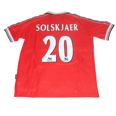 Camisa Retrô Manchester United Retrô 98/99 "Solskjaer" Nº 20