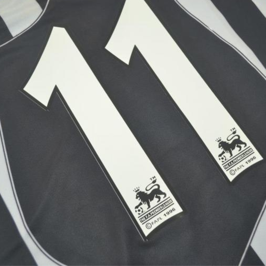 Camisa Retrô New Castle Home 97/99 "Asprilla" Nº 11