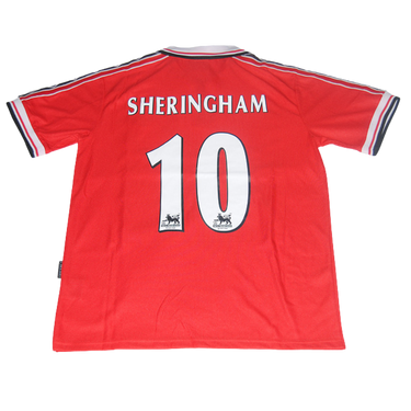 Camisa Retrô Manchester United Retrô 98/99 "Sheringham" Nº 10