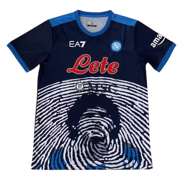 Camisa Retrô Napoli Maradona Versão Dark  21/22