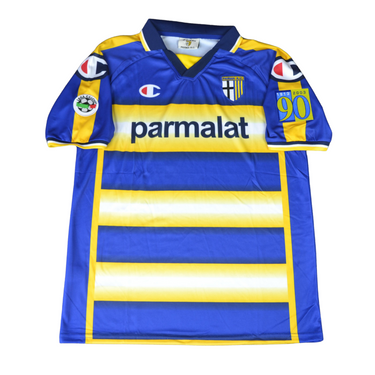 Camisa Retrô Parma Home 90 Years Edição 03/04 "Adriano" N°.9