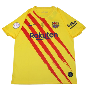 Camisa Retrô Barcelona Copa de Rey Final 20/21 "Messi" Nº 10