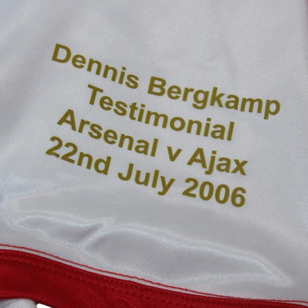 Camisa Retrô Arsenal Testimonal Beramp Versão 06/08