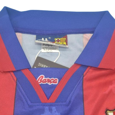 Camisa Barcelona Manga Longa Home 97/98 - Versão Retrô