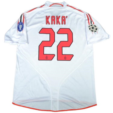 Camisa Retrô Milan Away UCL Versão 04/05 "Kaká" N°.22