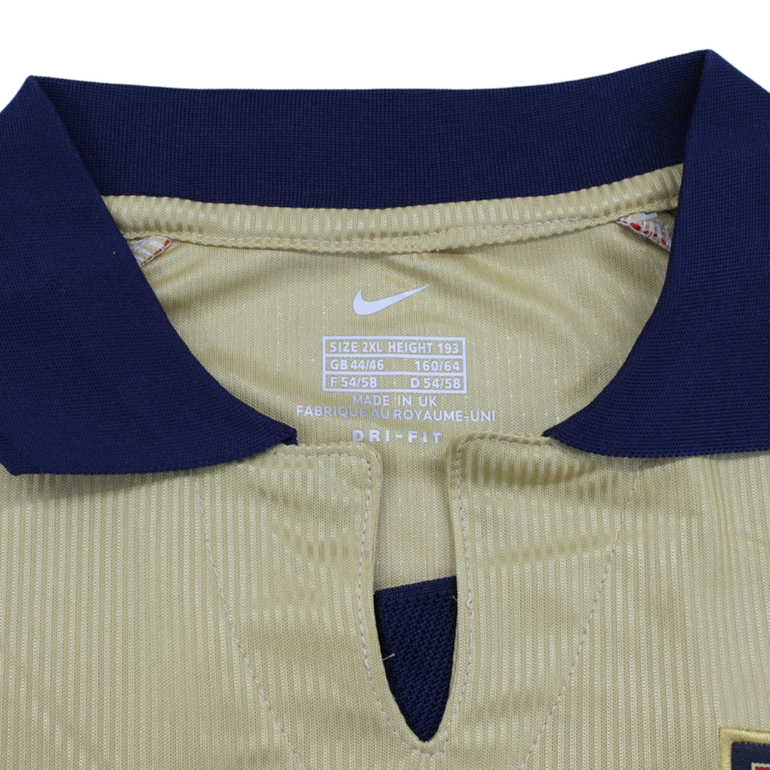 Camisa Retrô Arsenal Away Manga Longaa 01/02