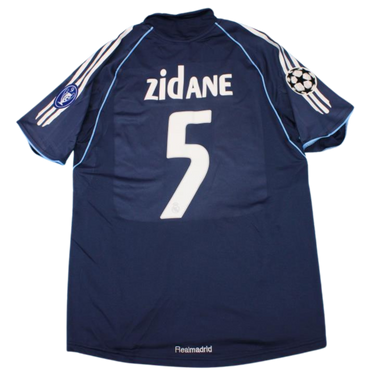 Camisa Retrô Real Madrid Away 05/06 "Zidane" Nº 5