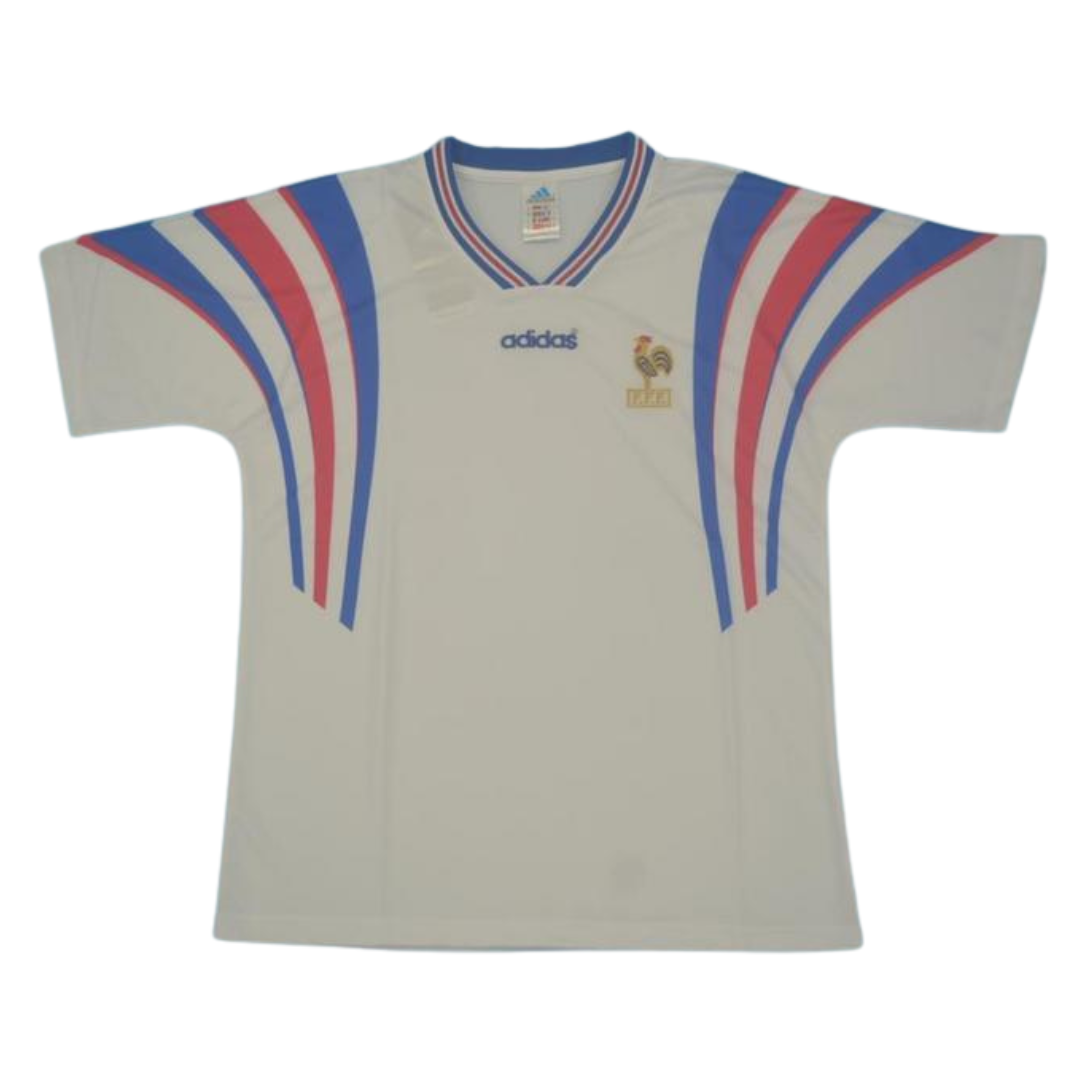 Camisa Retrô França Away 1996 "Zidane" N°10