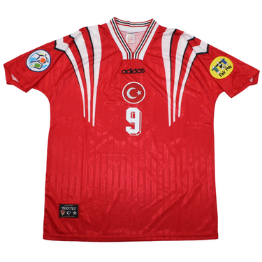 Camisa Turquia 1996 Home - Versão Retrô "Şükür" N°9