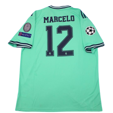 Camisa Retrô Real Madrid Away  19/20 "Marcelo" Nº 12