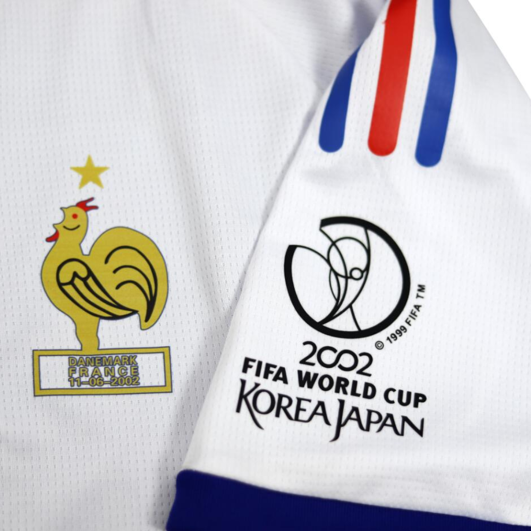 Camisa Retrô França Away  2002 "Zidane" N°.10