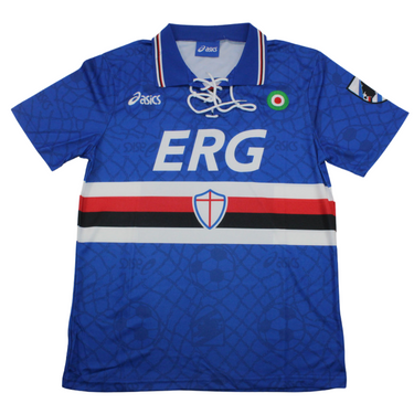 Camisa Retrô Sampdoria Home 94/95 "Mancini" N°.10