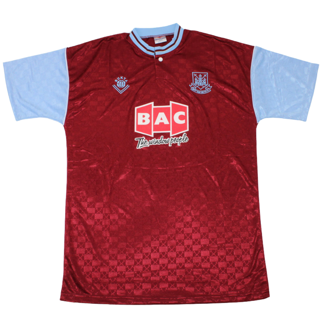 Camisa Retrô West Ham Home 89/90