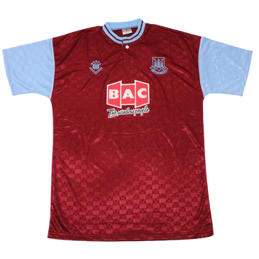 Camisa Retrô West Ham Home 89/90