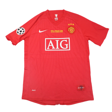 Camisa Retrô Manchester United UCL Final 3 Stars Limitada Edição
