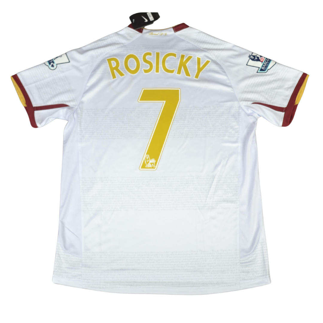 Camisa Retrô Arsenal Away 07/08 Manga Longaa "Rosicky" Nº 7