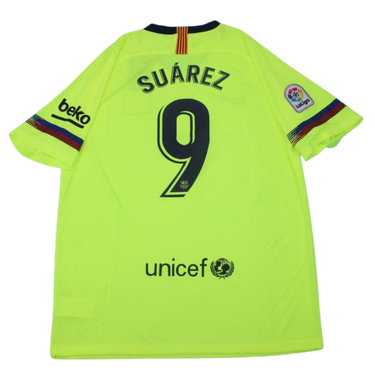 Camisa Retrô Barcelona Away  18/19 "Suárez" Nº 9
