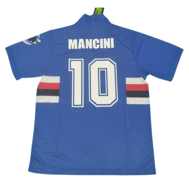 Camisa Retrô Sampdoria Home 90/91 "Mancini" N°.10