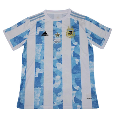 Camisa Retrô Argentina Home Champions Camisa Retrô American Cup Versão 20/21
