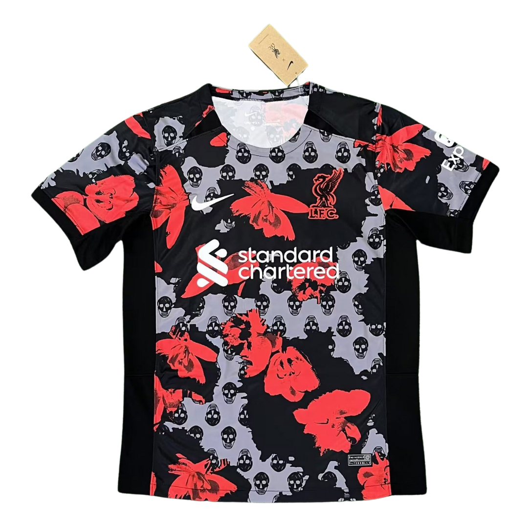 Camisa Retrô Liverpool Halloween Versão 23/24