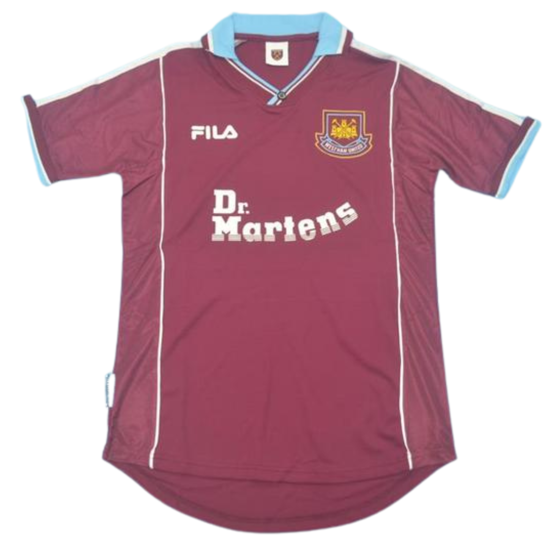Camisa Retrô West Ham Home 99/01