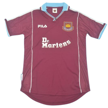 Camisa Retrô West Ham Home 99/01