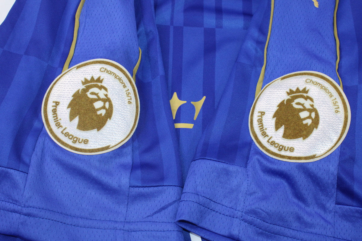 Camisa Retrô Leicester City Home 16/17 "Vardy" Nº 9