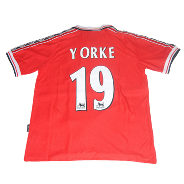 Camisa Retrô Manchester United Retrô 98/99 "Yorke" Nº 19