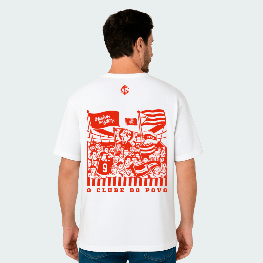 Camisa Internacional O Clube do Povo - Oversized