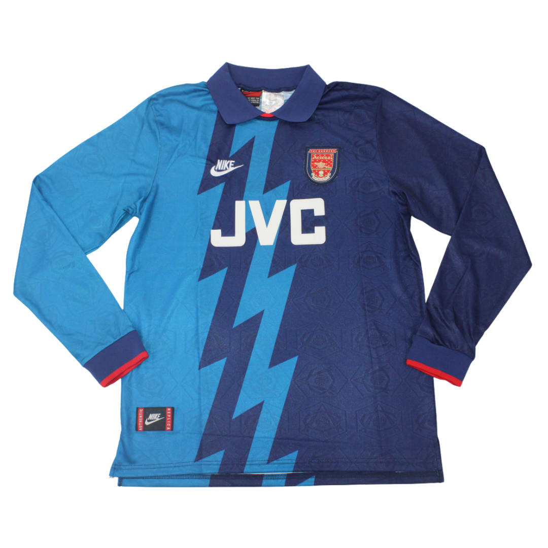 Camisa Retrô Arsenal Away Manga Longaa 95/96