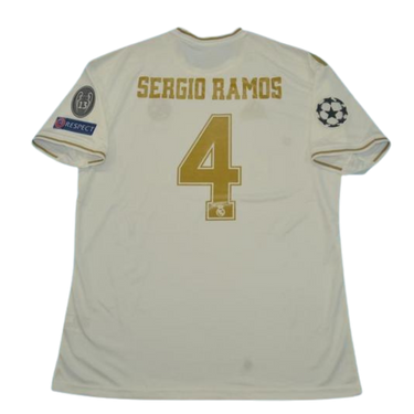 Camisa Retrô Real Madrid Home 19/20 "Sergio Ramos" Nº 4