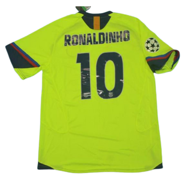 Camisa Retrô Barcelona Away  05/06  "Ronaldinho" Nº 10