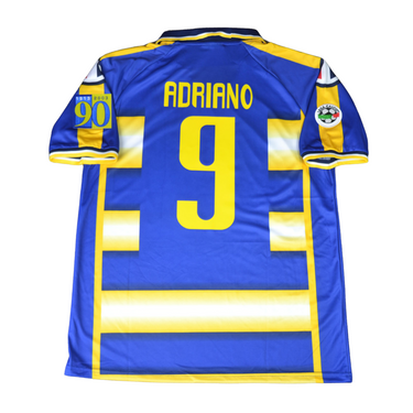 Camisa Retrô Parma Home 90 Years Edição 03/04 "Adriano" N°.9