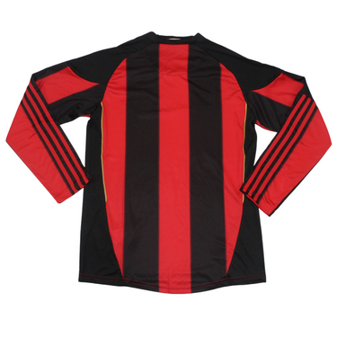 Camisa Milan Manga Longa Home 10/11 - Versão Retrô