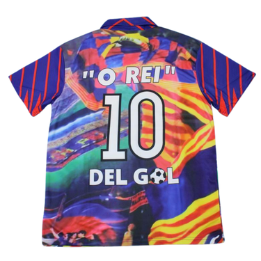 Camisa Retrô Barcelona Camisa Retrô Romario Versão