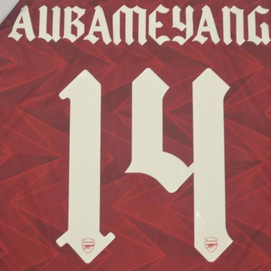 Camisa Retrô Arsenal FA Cup Final 2020 "Aubameyang" Nº 14