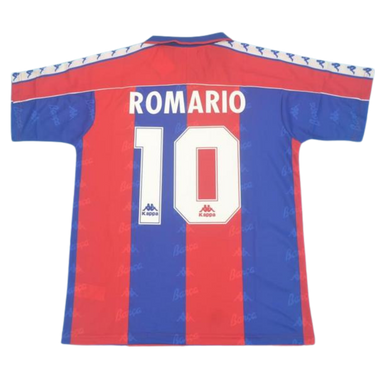 Camisa Retrô Barcelona Home 92/95 "Camisa Retrô Romario" Nº 10
