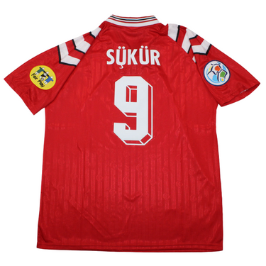 Camisa Turquia 1996 Home - Versão Retrô "Şükür" N°9
