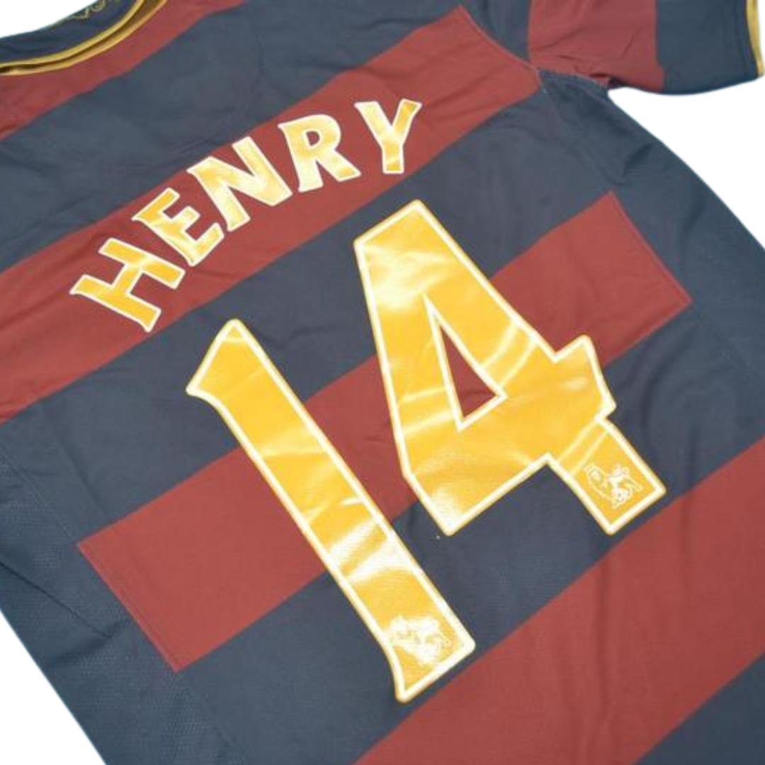 Camisa Retrô Arsenal Away Retrô s "HeN°y" Nº 14