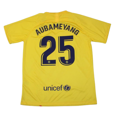 Camisa Retrô Barcelona Away  19/20 "Aubameyang" Nº 25