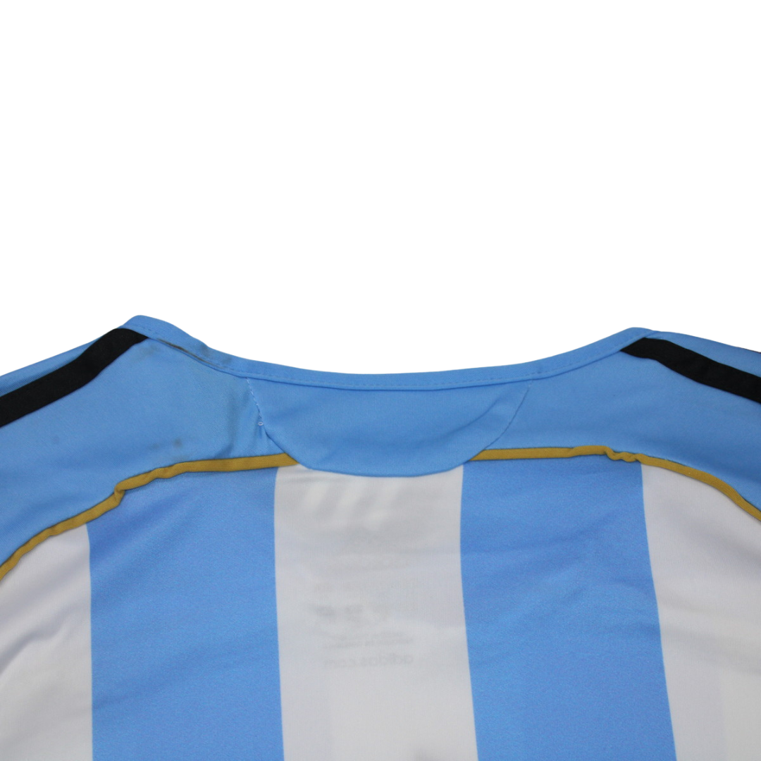 Camisa Retrô Argentina Home Manga Longaa 2006