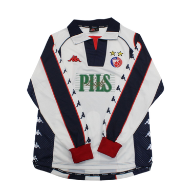 Camisa Estrela Vermelha Manga Longa Away 99/01 - Versão Retrô