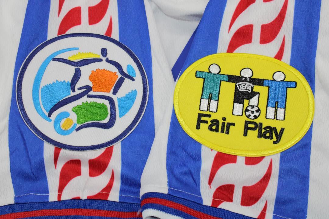 Camisa Retrô Rep Tcheca Away 1996 "Nedved" N°4