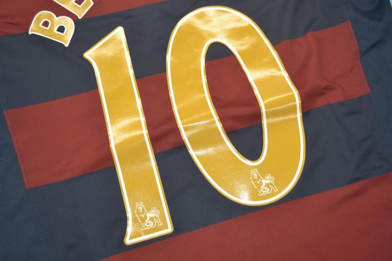 Camisa Retrô Arsenal Away Retrô s "Beramp" Nº 10