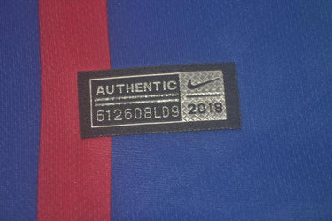 Camisa Retrô Barcelona Home 18/19 "A. Iniesta" Nº 8